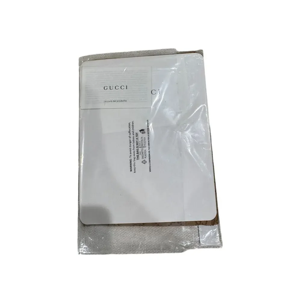 Gucci GG Logo Tights Beige Stretch Nylon Size Small | Fall Winter 2025 | NWT
